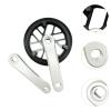 Zxpjkyu Kids Bike Crankset Crank Set 32T Bike Crank Arm Set Bike Square Taper Crankset for Riding, 12.7 cm view 4