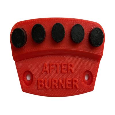 Century After Burner Skateboard Spark Plate - RED
