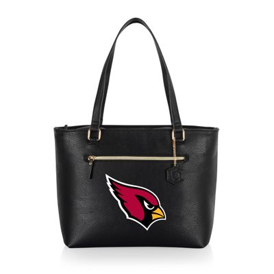 PICNIC TIME NFL Arizona Cardinals Uptown Cooler Tote Bag, Insulated Purse Lunch Bag, Stylish Beach Bag Soft Cooler, (Black)