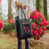 PICNIC TIME NFL Arizona Cardinals Uptown Cooler Tote Bag, Insulated Purse Lunch Bag, Stylish Beach Bag Soft Cooler, (Black) view 2