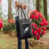 PICNIC TIME NFL Philadelphia Eagles Uptown Cooler Tote Bag, Insulated Purse Lunch Bag, Stylish Beach Bag Soft Cooler, (Black) view 2