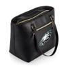 PICNIC TIME NFL Philadelphia Eagles Uptown Cooler Tote Bag, Insulated Purse Lunch Bag, Stylish Beach Bag Soft Cooler, (Black) view 4