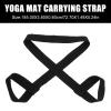 BELLIFFY 2pcs Yoga Mat Straps Yoga Stretching Strap Soft for Exercise for Women Men view 2