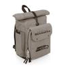 PICNIC TIME NFL Seattle Seahawks Carmel Roll Top Picnic Backpack Cooler, Canvas Cooler Bag, Picnic Basket Set with Cooler Backpack, (Gray) view 2