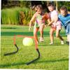 TOGEVAL Wear-Resistant Football Training Hurdle Plastic Agility Barrier for Boys and Girls Speed Hurdles for Outdoor Practice Single Unit view 4