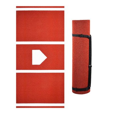 Baseball Batting Mat - Softball Turf Hitting Mat,Portable Turf Training Mat, Sturdy Baseball Practice Mat Non-Slip for Indoor/Outdoor Training Use