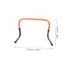 COOLHIYA Wear-Resistant Agility Hurdles for Boys and Girls Training Obstacles for Soccer and Football Practice Convenient Folding Design for Speed Drills and Portable Single Unit view 2