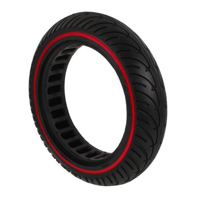 BESPORTBLE Scooter Honeycomb Tire Replacement Wheel Non-inflatable Solid Tire for Electric Scooters Pro Easy Installation Wear-resistant Pu Material