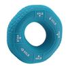 Blue Silicone Finger Exerciser Ring for Grip Training and Stress Relief view 1