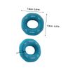 Blue Silicone Finger Exerciser Ring for Grip Training and Stress Relief view 2