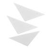 HONMEET 3pcs Table Edge Protectors for Foosball Football Tables Plastic Corner Guards Triangle Covers