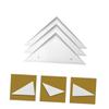 HONMEET 3pcs Table Edge Protectors for Foosball Football Tables Plastic Corner Guards Triangle Covers view 4