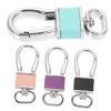 CIMAXIC 4pcs Metal Carabiner Keychains for Men Women Locking Key Holder Ring Holders Key Clip for Car view 1