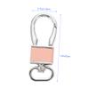 CIMAXIC 4pcs Metal Carabiner Keychains for Men Women Locking Key Holder Ring Holders Key Clip for Car view 2