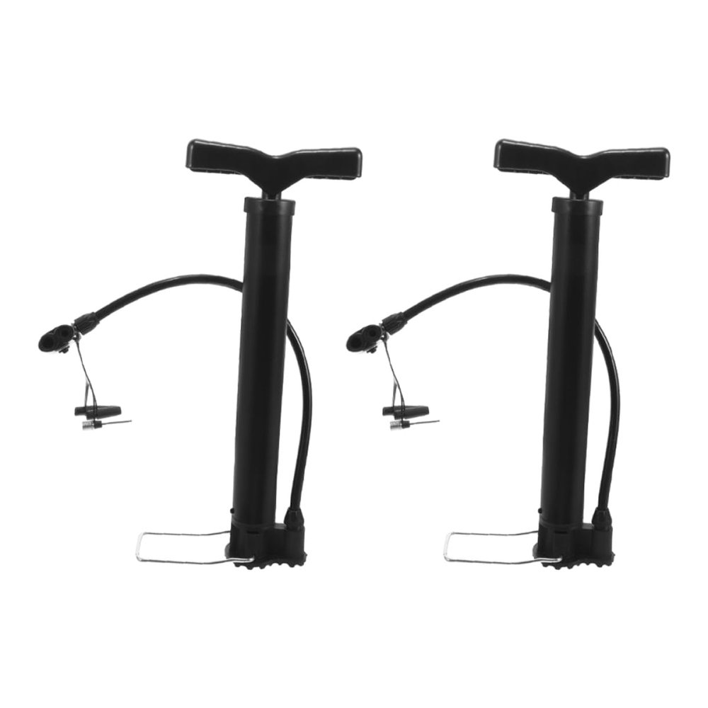 POPETPOP 2pcs Portable Basketball and Football Pump High-Pressure Inflator for Sports Balls Compact Air Pump for Bicycles Easy to Use and Carry for Home and Outdoor Activities