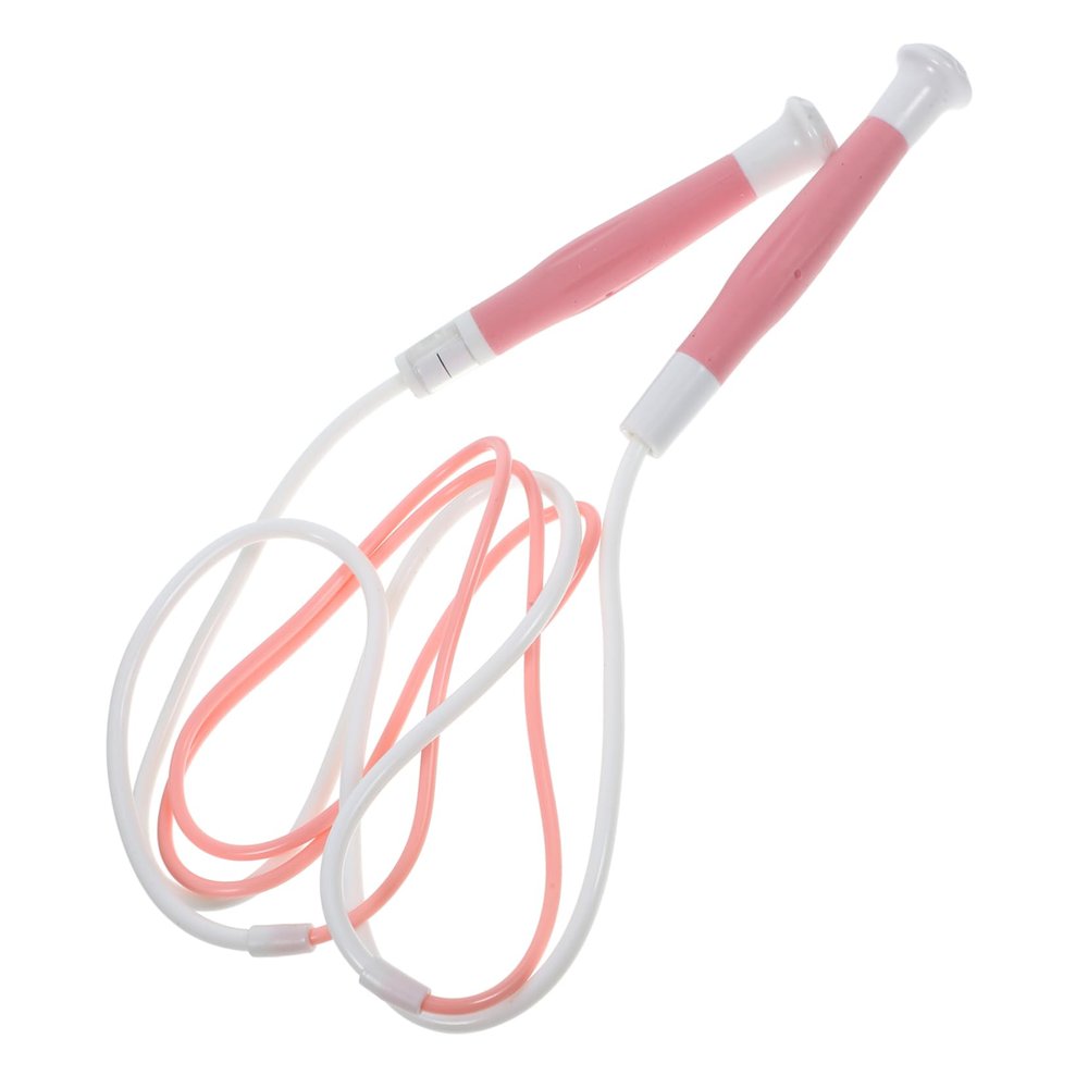 BRIGHTFUFU Lightweight Skipping Rope for Boy Girl Dual Ball Bearing System Adjustable Jump Rope for Fitness and Endurance Training Pink Small for Exercise and Outdoor Fun