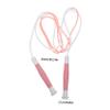 BRIGHTFUFU Lightweight Skipping Rope for Boy Girl Dual Ball Bearing System Adjustable Jump Rope for Fitness and Endurance Training Pink Small for Exercise and Outdoor Fun view 2