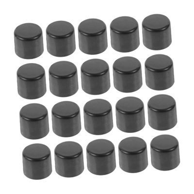 WOONEKY 20pcs Foosball Table Rod End Caps Easy to Install Protective Caps for Standard Tables and Practical Replacement Accessories