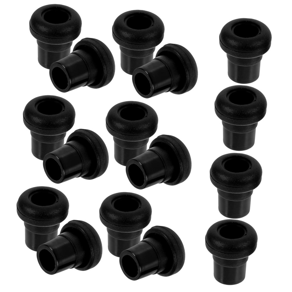 COOLHIYA 16pcs Tabletop Foosball Accessories Foosball Rod Covers Replacement End Caps Strong Easy to Fit