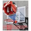 Wall Mount Basketball Hoop with 54"x32" Tempered Glass Backboard, Ideal for Gyms Garages and Schools, Suitable for Outdoor and Indoor Use Adjustable Height view 3