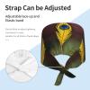 MYHSZTAH Feather Print Unisex Work Hat,Multi-Purpose Work Cap,Ergonomic Labor Cap Everyday,Professional Work Hat view 4
