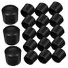 WOONEKY Soccer Football Table Rod Lid End Caps 20pcs Plastic Replacement Covers for Foosball Table view 1