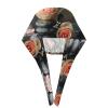 MYHSZTAH Spa Stone and Rose Flowers Print Unisex Work Hat,Multi-Purpose Work Cap,Ergonomic Labor Cap Everyday,Professional Work Hat view 3
