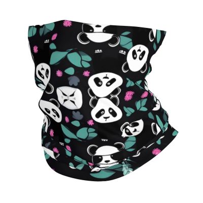 WXZYFP Panda Cute face Multifunctional Sports Printed Headscarf, Such as Mountaineering, Cycling, Running, etc.