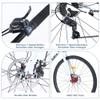 ZUKKA 700C Road Bike for Adult Shimano 7 Speed Road Bike Hybrid Road Bicycle Carbon Steel Frame/Dual-Disc Brakes/Multiple Colors (White) view 4