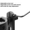 POENVFPO Recurve Bow Brush Rest,Left Right Hand Archery Rest Brush Universal for Recurve Bow view 3