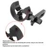 POENVFPO Recurve Bow Brush Rest,Left Right Hand Archery Rest Brush Universal for Recurve Bow view 4