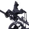 Golf Push Cart, Lightweight Aluminum Collapsible 3 Wheels Golf Push Cart, Lightweight Folding Walking Push Cart, Golf Trolley with Foot Brake Open and Close in ONE Second-Free Cup Holder Included view 4