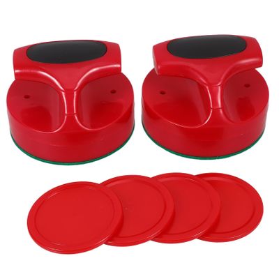 BRIGHTFUFU 1set Replacement Ice Hockey Pucks Kit Pucks for Indoor Hockey Games Table Sports and Easy Installation