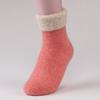 LIFKOME Warm Cashmere Socks Women Cotton Socks Fluffy Slippers Winter Warm Fashionable for Women view 3