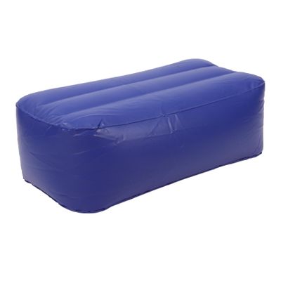 BRIGHTFUFU Inflatable Boat Cushion Portable Water Sports Cushion Thickened PVC Seat for Kayaking and Fishing Compact and Lightweight Design for Easy Carrying