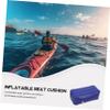 BRIGHTFUFU Inflatable Boat Cushion Portable Water Sports Cushion Thickened PVC Seat for Kayaking and Fishing Compact and Lightweight Design for Easy Carrying view 4