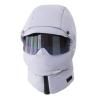 4 in 1 Waterproof Ski Cap with Removeable Mask One-Piece Goggles Earflaps Cycling Hat for Men Women Winter Warm Trapper Hat Outdoor Windproof Full Cover Balaclava Blue view 1