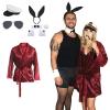 ATTBEA Halloween 8 PCS Costume for Unisex, Mogul Outfits Jacket Robe Coat Sailor Hat ThePajamaMan view 1