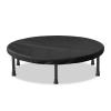 SoloToo Mini Trampoline Cover 48 Inch Waterproof Fitness Trampoline Cover for Adults - Not Spring Covers (Black) view 1