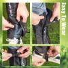 NICENEEDED Trimmer Brush Leg Gaiters, Waterproof Leg Guards for Trimming, Adjustable Lawn Care Leg Protection for Men Women view 3