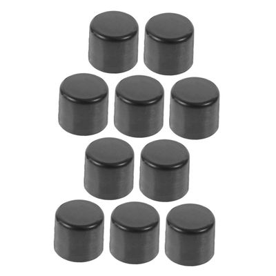 Hohopeti 10pcs Foosball Table Rod Caps Replacement End Caps for Football Machine Parts