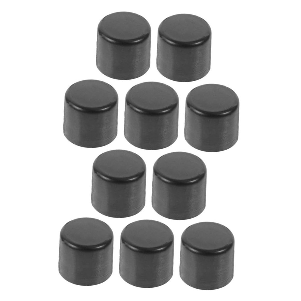 Hohopeti 10pcs Foosball Table Rod Caps Replacement End Caps for Football Machine Parts