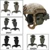 Tactical Helmet ARC Track Adapter for Tactical Electronic Shooting Earmuff Compatible Howard Leight Impact Sport Headset (Green) view 3