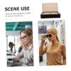 LIFKOME Sunglasses Display Box Compartments Elegant Eyeglasses Organizer for Home Travel Storage for Sunglasses and Eyewear Minimalist Design for Tidy Spaces view 3