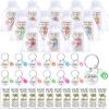Ecation 12 Sets Positive Turtle Keychain Emotional Support Gift for End of Year Teacher Nurse Graduation Coworker Team Cna Week (Turtle) view 1