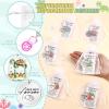 Ecation 12 Sets Positive Turtle Keychain Emotional Support Gift for End of Year Teacher Nurse Graduation Coworker Team Cna Week (Turtle) view 3