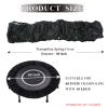 XATAMIO Mini Trampoline Spring Cover,36 38 40 48 60 Inch Round Trampoline Cover Replacement,600D Thickened Oxford Cloth Tear-Resistant, for Small Trampoline Frame, Cover Only view 2