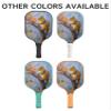 KUAVETO Carbon Fiber Pickleball Paddles Set, All The DIY Fun You can Have with Squirrel-BN3197 Pattern Custom Made Honeycomb Polymer Core- Includes 2 Paddles, 4 Balls, and a Carry Bag view 2