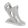 Flag Pole Holder 316 Stainless Steel Flagpole Bracket Mounting Base Heavy Duty Flag Bracket for Yacht Boat Fishing Boat (Electroplated view 4
