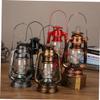 HOOTNEE 1pc Retro Kerosene Lamp Brightness Led Charging Outdoor Lantern for Camping Hiking and Emergencies Warm Antique Finish view 3